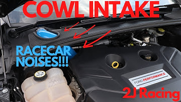 Cowl Intake 2J Racing I Focus RS Install