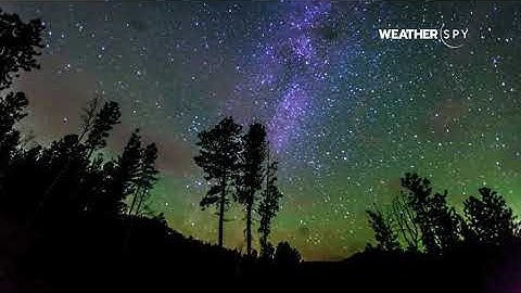 Meteor Explosion from The Milky Way