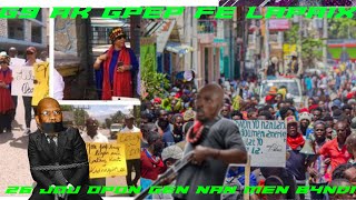 Gwo Mevey Fet Nan Site Soley B4Ndi G9 Ak Gpep Fe La Paix 26 Jou Depi Opon Nan Men B4Ndi