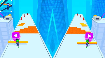 Roof Rails Update Gameplay Walkthrough (iOS,Android) Walkthrough Part-4 SHAPE GAMES SG499