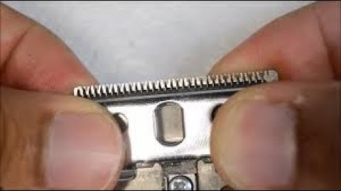 How to Zero Gap and change the blade on Andis T-Outliner GTX