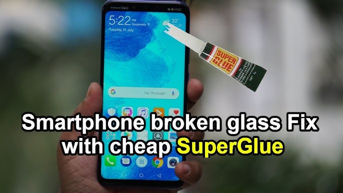 Repair A Phone Screen with a Windshield Repair Kit 