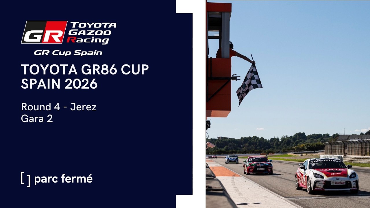Toyota GR86 Cup Spain 2026 | Round 4: Jerez – Gara 2