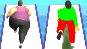 FAT PUSHER vs FART MASTER - Gameplay ( android / ios )
