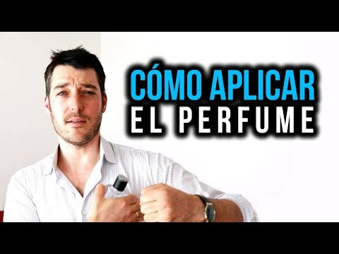 Cómo aplicarse el perfume, para hombres