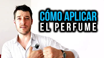 ¿Se puede poner agua en el perfume?