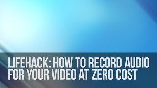 Lifehack: record your own soundtrack at no cost with Free Audio Recorder screenshot 4