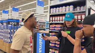 Boskionly shuts down walmartlive performancerapping his unreleased song on kick w mikesmallsjr…