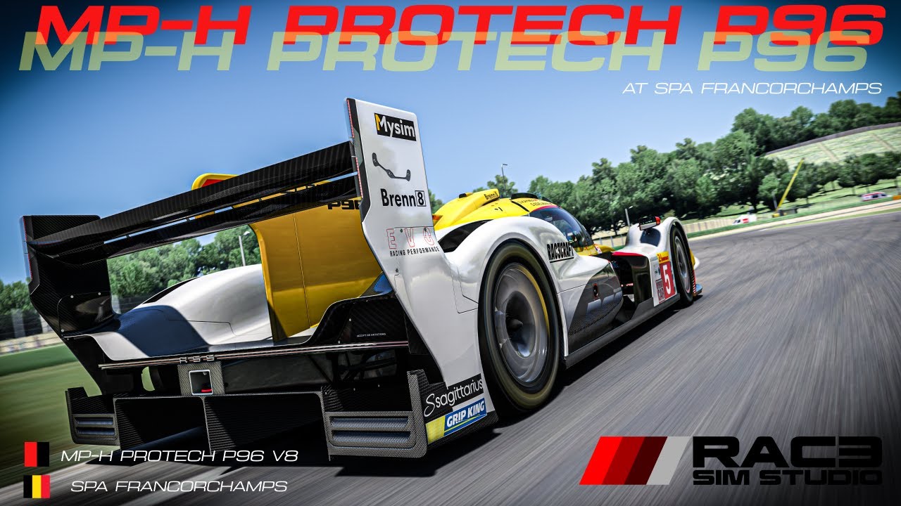 Assetto Corsa | Race Sim Studios  MPH Protech P96 V8 First Drive