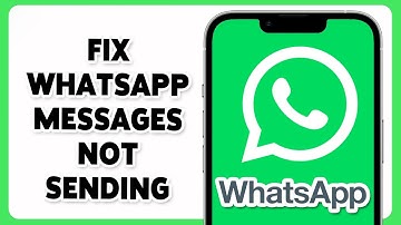 How To Fix WhatsApp Messages Not Sending 2024 | Solve WhatsApp Messaging Problems