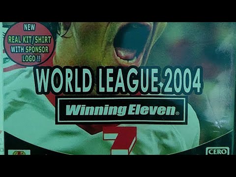 Winning Eleven 7 PS2 WEOnline World League 2004 2003 04 Season 