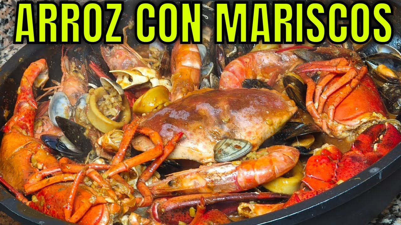 🦞ARROZ CON MARISCOS🦀PASO A PASO🦞PARA TRIUNFAR EN TODAS LAS FIESTAS🦀ESPECIAL NAVIDAD🦞