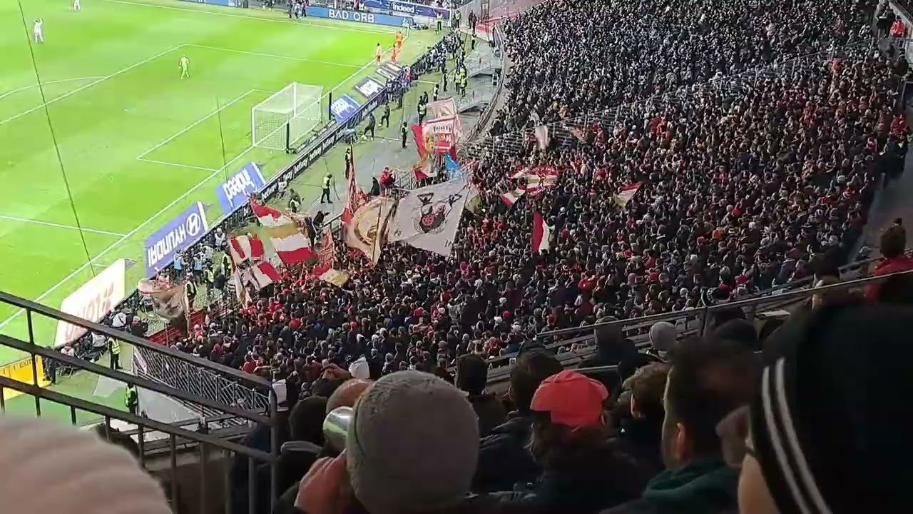 1. FSV Mainz 05 Fansupport in Frankfurt (26.01.2024)