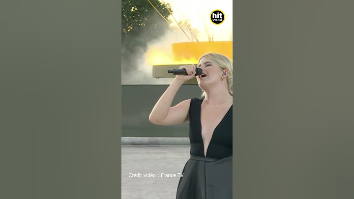Zaho de Sagazan vient de chanter "Sous le ciel de Paris" d'Edith Piaf