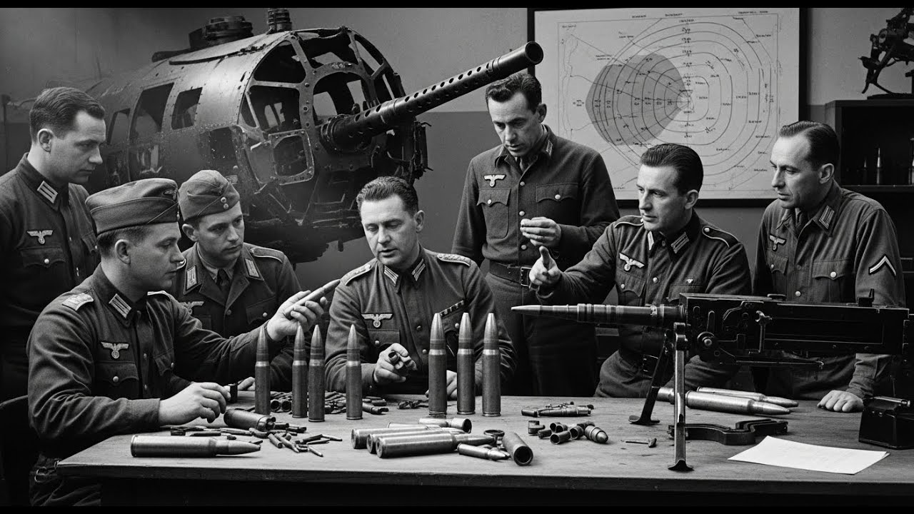 German Officers Studied Captured .50 Cal Ammo — Then Understood Why B-17s Had 13 Machine Guns