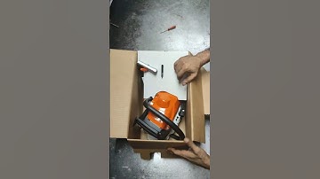 STIHL MS 212 Unboxing #stihl #unboxing
