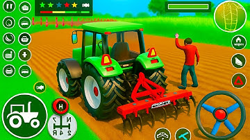 Modern Tractor Farming Driving Simulator 3D - New Tractor Games - Android Gameplay