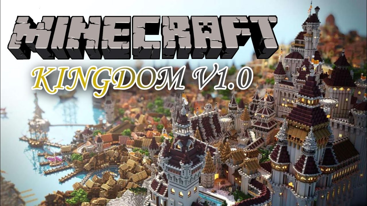 Final kingdom. Королевство майнкрафт. Minecraft 1.0 versiyada Survival.