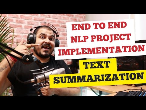 End To End NLP Project Implementation With Deployment Github Action- Text Summarization- Krish Naik