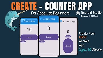 in JUST 10 Minutes Create a Counter App in Android Studio | Android App Development