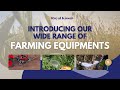 Wide range of agricultural equipments: Power Weeders, Sprayers, Pumps, Chainsaws &amp; much more!