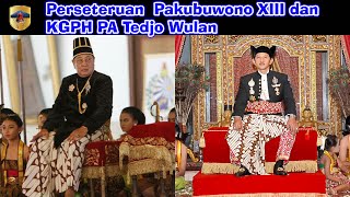 The feud between Pakubuwono XIII and KGPH PA Tedjo Wulan