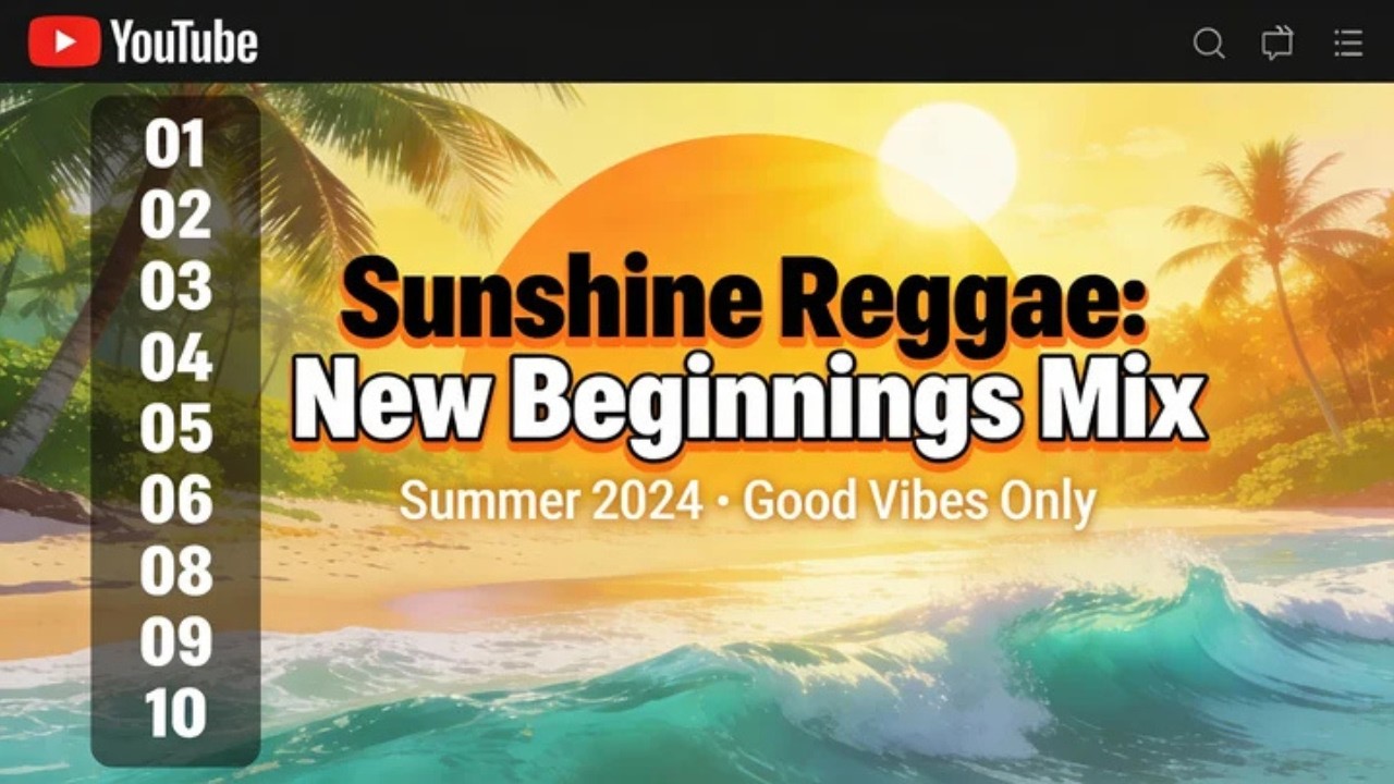 Modern Tropical Reggae Groove for Daily Drives, Open Sky Dancing, and Relaxed Lifestyle Moments!!!!!