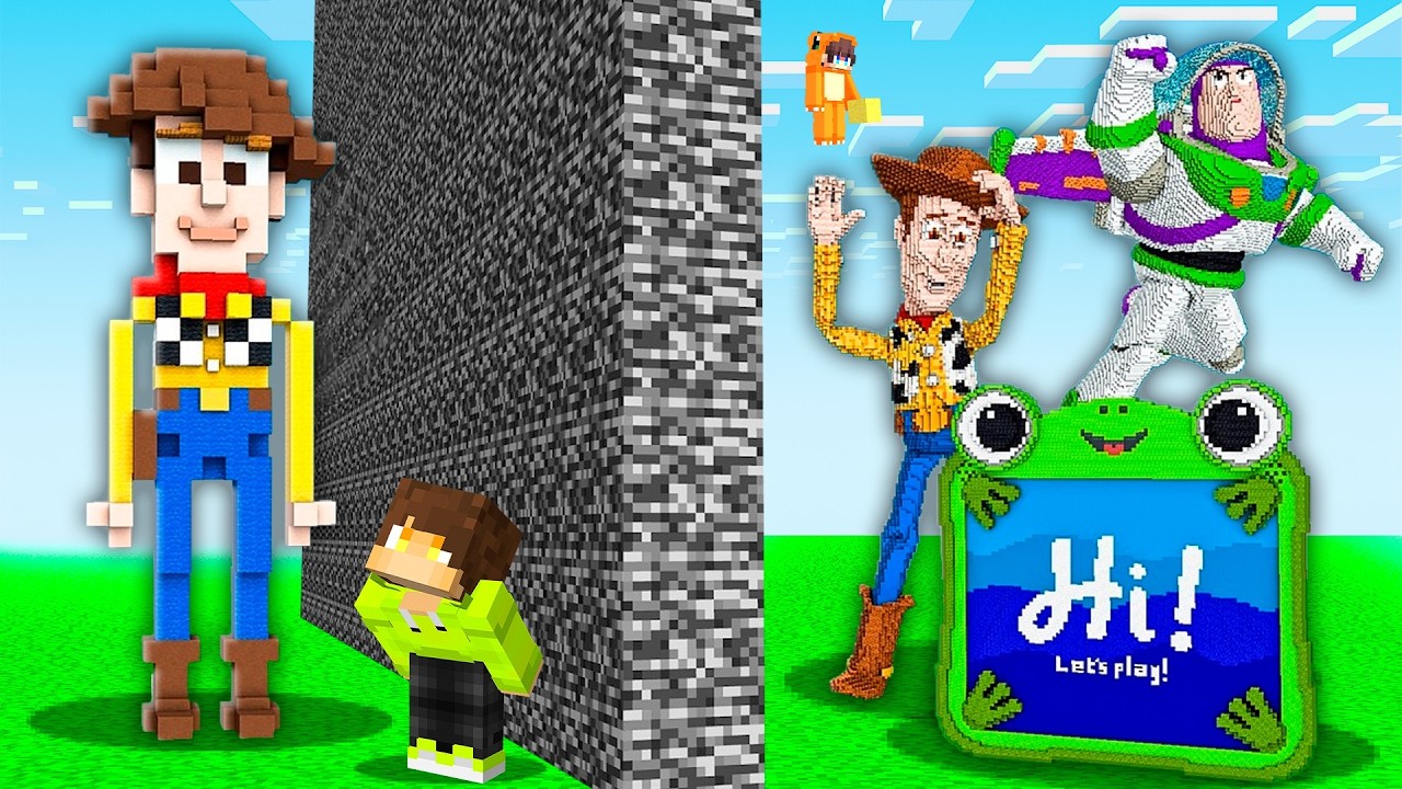 I Cheated With TOY STORY 5 In Minecraft Build Battle!