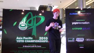 Asia Pacific yo-yo championships 2010 - 1A Preliminaries_LEE MIN WOO.avi