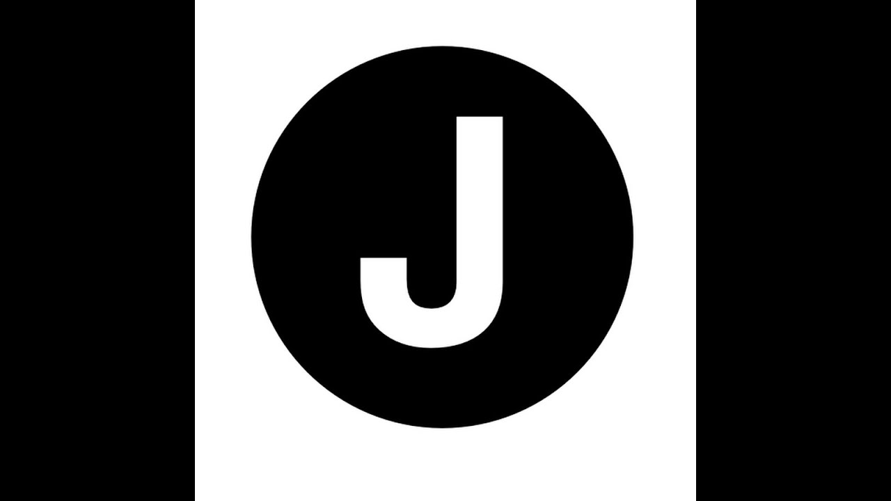 В черном круге буква. Буква j. Буква j логотип. Буква j на черном фоне. J.