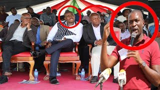 KUMBE WEWE NI MWANAMKE!!!LISTEN HOW SIFUNA LAUGHED TO MALALA BEFORE MOURNERS ``UNADANGANYA WATU HAPA