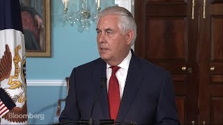 Tillerson Addresses Reports He Called Trump a 'Moron'