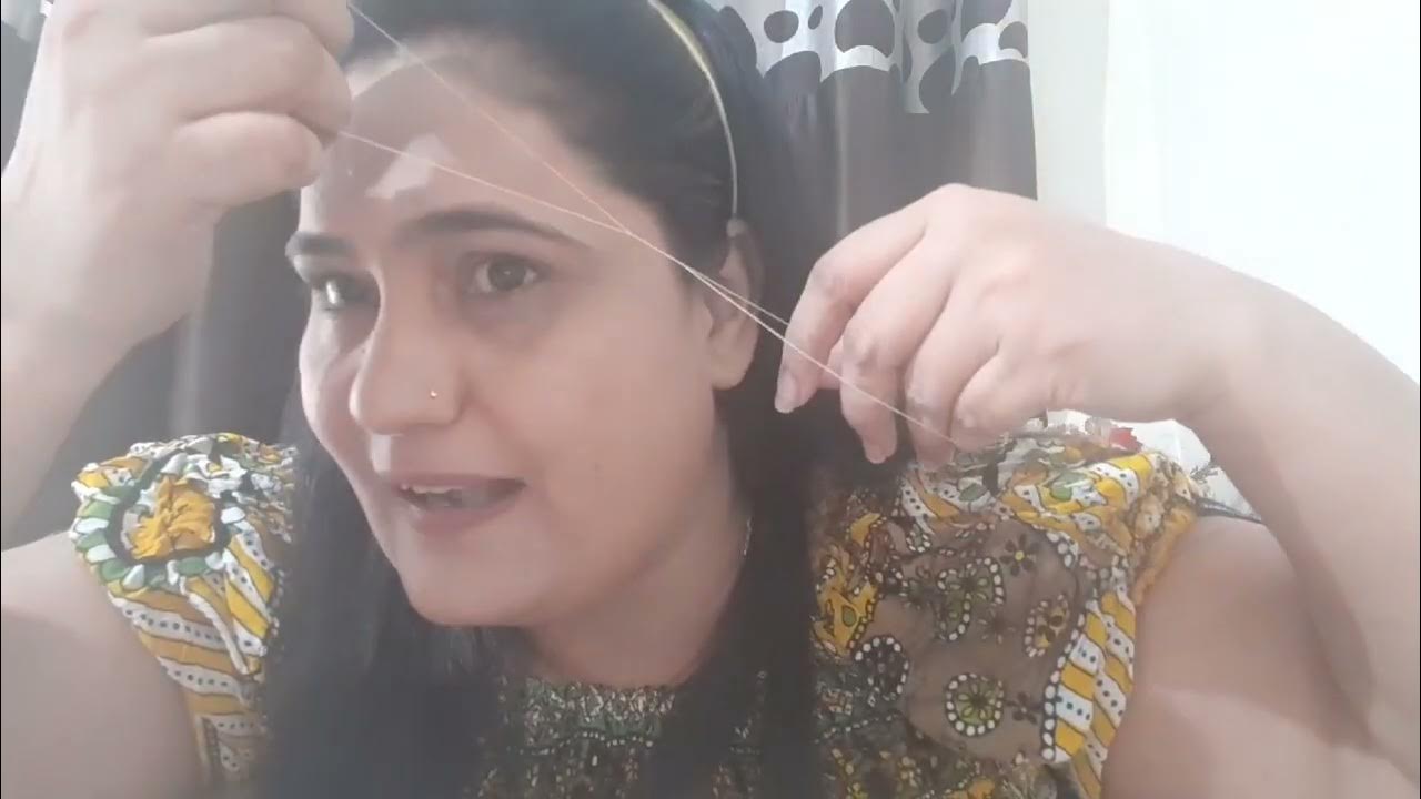 Self Threading & Bleach Before & After Care YouTube