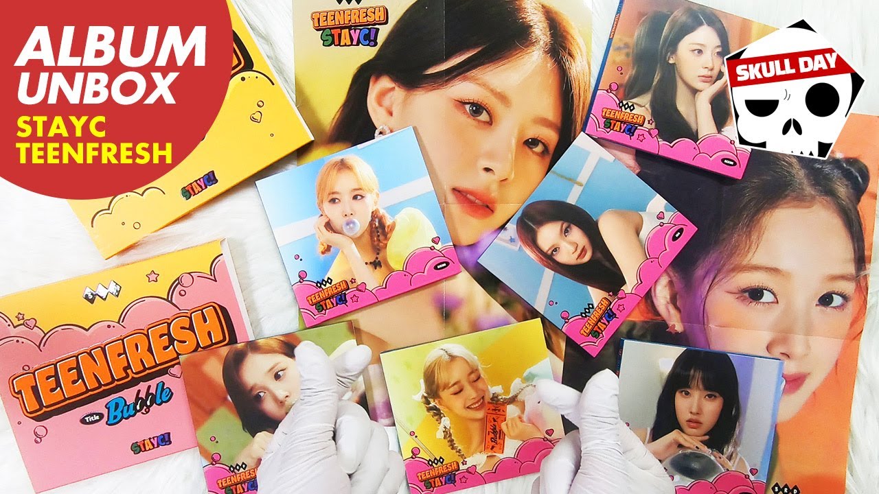 🌸UNBOXING STAYC TEENFRESH(Bubble)🌸3rd Mini Album Reaction (DIGIPACK, PHOTOBOOK) 스테이씨 틴프레쉬 미니 3집 앨범