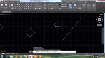 How to use  Rotate command with  Reference in autocad/urdu