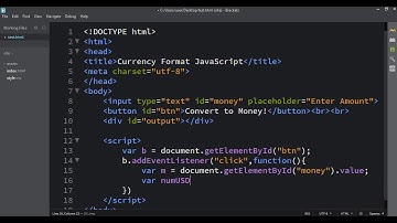 Convert numbers into a currency format using JavaScript