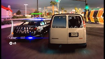 Escaping Cops in a Van | NFS The Run