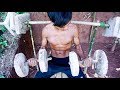 The Man Best Body With Creative Ancient Gym By Primitive Skills