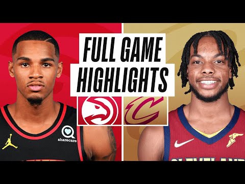 Hawks at cavaliers | nba preseason full game highlights | october 12, 2022