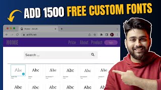 Add ANY Custom Font in WordPress (Easiest Method) Resimi