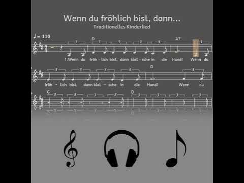 Shorts Lied Wenn du fröhlich bist, dann... (Kinderlied / Melodie