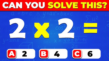 Wiskundequiz voor groep 1 | Eenvoudige vermenigvuldigingsoefeningen voor leerlingen