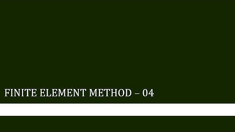 04_How to use MS excel for finite element analysis (beam example)
