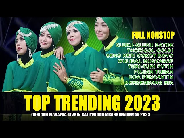 8 LAGU NONSTOP QASIDAH TERBARU 2023 || FULL ALBUM EL WAFDA LIVE IN KALITENGAH MRANGGEN DEMAK class=