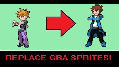 How To Replace GBA Pokemon Trainer Sprites!