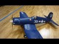 F4U Corsair Model Plane Indoor Showcase ✈️
