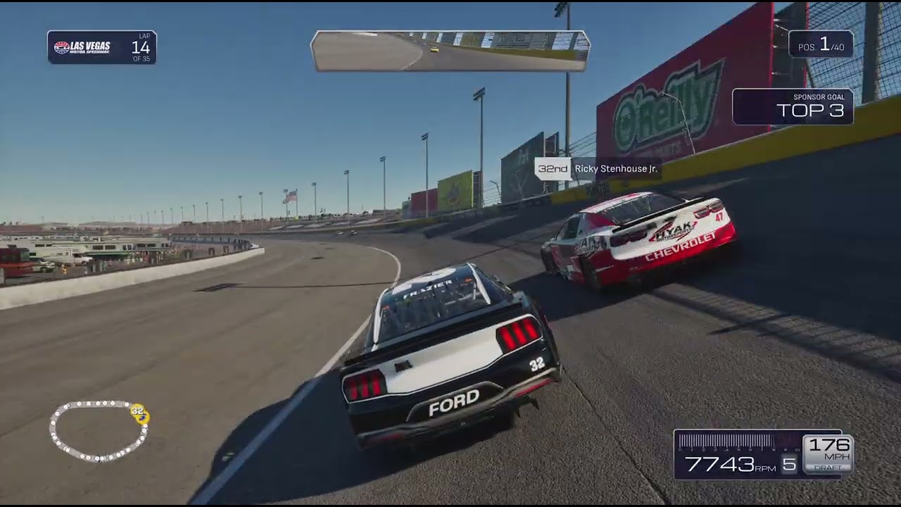 NASCAR 2K25_ Las Veagas Motor Speadway Cup Race Ahead Of The Play-Offs
