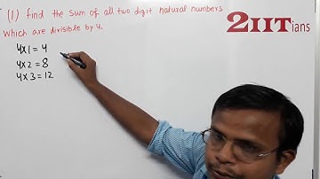 AP & GP Ex9.3 Q17 Class 10 Find the sum of all two digit natural numbers which are divisible by 4