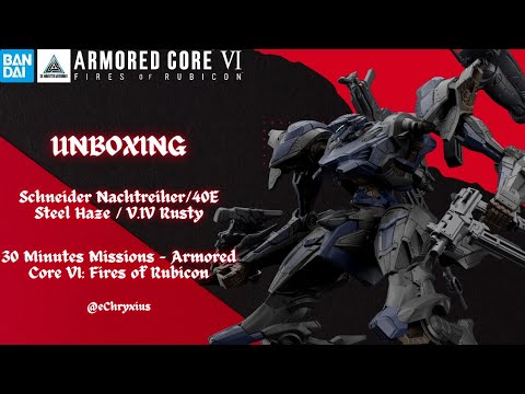 UNBOXING - Schneider Nachtreiher/40E: Steel Haze / V.IV