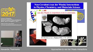 L04, Alexandre Tkatchenko, Approaches to van der Waals interactions screenshot 2